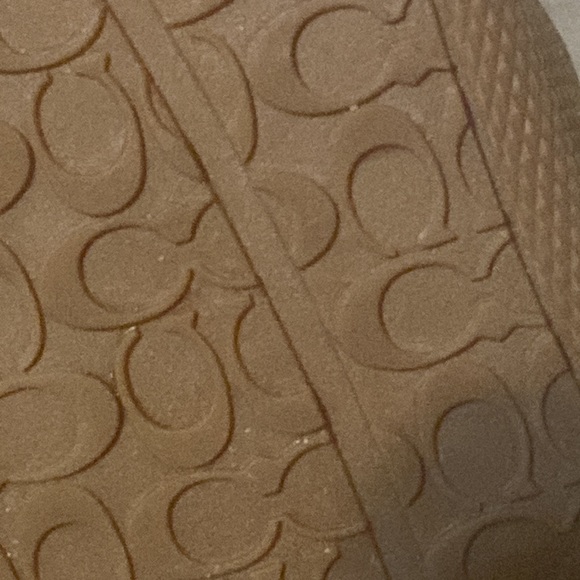 Coach Wedge shoes 8.5+2 bangle🧡bracelets COACH logos - Picture 5 of 17